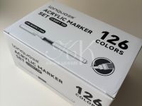 Набор маркеров акриловые Languo 126 цветов