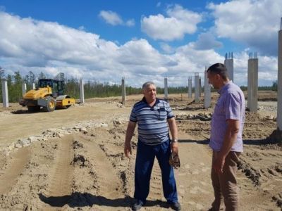 ООО «Ассоциация строителей АЯМ»: строительство погрузо-разгрузочного комплекса на станции Нижний Бестях осуществляется по графику