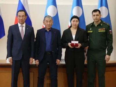 Звезду Героя России вручили родным Петра Киприянова