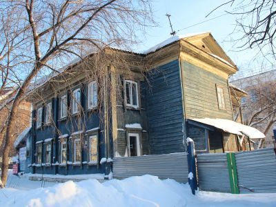 Дом, в котором в 1919 году находился районный штаб восстания под руководством Байбородина