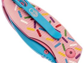 Нож складной Mr.Blade Rexbo Gen.2 Doughnut, сталь D2 BL, рукоятка G10 Pink
