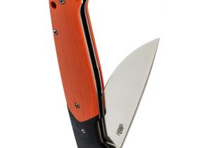 Складной нож VN Pro K663-2, сталь D2, рукоять G10, оранжевый