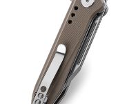 Нож складной Bestech Syntax, сталь 154CM, рукоять G10, бежевый