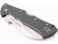 Нож складной Cold Steel Black Talon II Serrated Edge, сталь CPM-S35VN, рукоять G10, черный