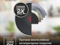 Сковорода для блинов Tefal EASY CHEF G2703823 25 см