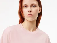 Женская Футболка Lacoste Loose Fit из мягкого хлопка