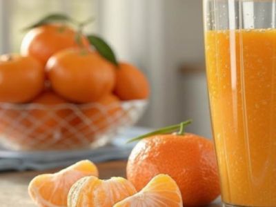 Мандариновый сок: польза и вред для здоровья