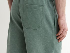 Трикотажные шорты, Зеленый