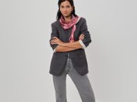 Платок шейный Divina, бордо