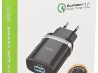 Зарядное устройство Hoco C12Q USB 18 Вт Чёрное