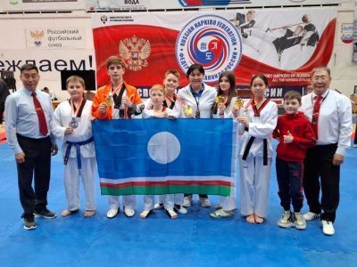 Сборная Якутии по хапкидо успешно выступила на первенстве России