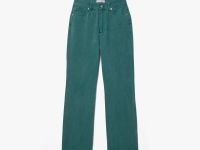 Женские прямые джинсы Lacoste из экологиески чистого хлопка