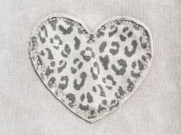 Футболка с аппликацией для девочек, Серый