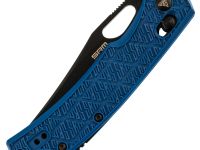 Складной нож SRM Retreiver 9201, сталь 8Cr13MOV Blackwash, рукоять Blue FRN