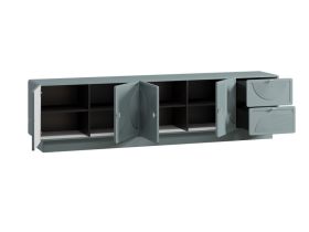 ТВ-тумба Монсон 225x58 Серо-зеленый