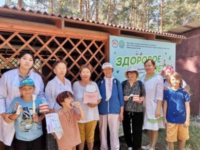 В Якутске прошел open air «Здоровое лето» для всей семьи
