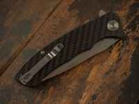 Складной нож CJRB Taiga, сталь D2, карбон