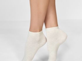 Носки Cozy Home, серый/белый