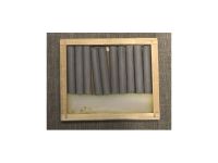 Набор соусов "Подольск Арт-Центр" в дереве 10 шт Серо-голубой