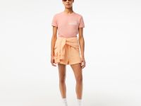 Женская футболка Lacoste Slim Fit из органического хлопка