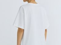 Футболка оверсайз из хлопка, Белый