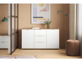 Тумба Монблан 139x76 Грань Белый