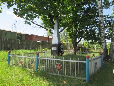 Памятное место, где в 1942 г. был организован партизанский отряд