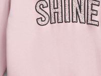 Свитшот с аппликацией для девочек, Розовый