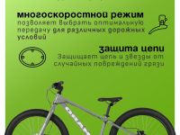 Подростковый велосипед Haro Flightline 24 Plus DS, год 2025, цвет Серый