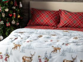 Постельное белье Рождество в деревне/Country christmas перкаль