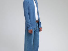 Кардиган с шерстью