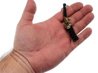 Бронзовая бусина Пират с темляком