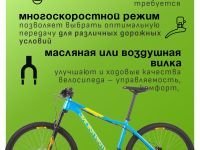 Женский велосипед Titan Racing Rogue Calypso Alpine, год 2024, цвет Синий, ростовка 16