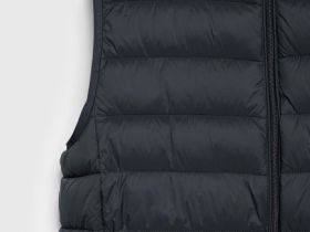 Ультралёгкий жилет с воротником-стойкой, Серый