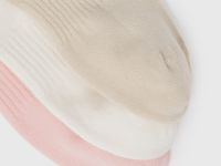 Короткие фитнес-носки, 3 пары, Бежевый