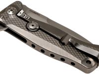 Нож складной LionSteel SR11 G (GREY), сталь Uddeholm Sleipner® Satin, рукоять титан по технологии Solid®, серый