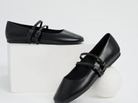 Балетки для девочек, Черный