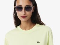 Женская футболка Lacoste свободного кроя из мягкого хлопка