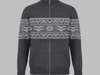 Кардиган на молнии с шерстью