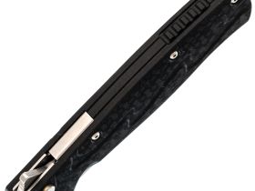 Складной нож SRM 221X-GB satin сталь 14C28N, рукоять Black G10/CF