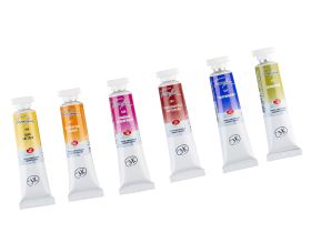 Набор акварели "Белые Ночи" Классика, 6 туб x10 мл, пластиковый коррекс