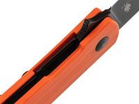 Складной нож Kizer Yorkie, сталь Nitro-V, рукоять G10, оранжевый