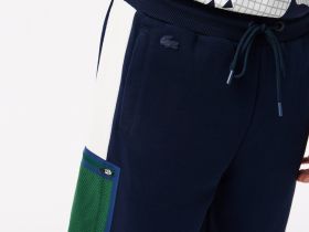 Мужские шорты Lacoste колор-блок