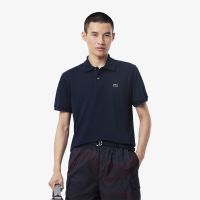 Мужское поло Lacoste из смеси эластичного органического хлопка