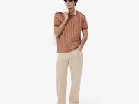 Мужское поло Lacoste Classic Fit с монограммой