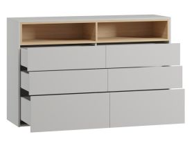 Комод Висмар 143x93 Пепельный