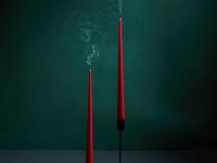 Набор свечей Поместье/Estate, красный