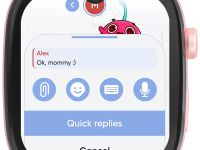 Умные часы Elari 4G Go Pink