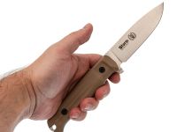 Тактический нож Kizlyar Supreme Sturm, сталь AUS-10Co, рукоять G10, песочный