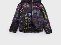 Куртка текстильная с полиуретановым покрытием для девочек